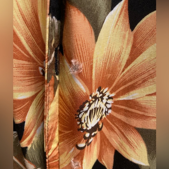 3/$15 Worthington Vintage Floral Slip Dress Women’s 12 Tropical Summer 90’s FLAW - Picture 5 of 9